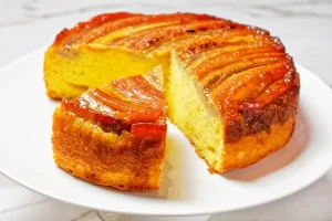 Bolo de banana sem glúten e sem lactose