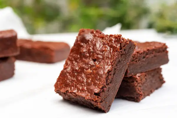 Brownie sem açúcar, leite e glúten