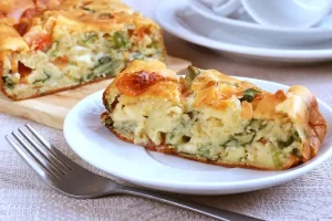 Torta Light Salgada - sem glúten e sem lactose