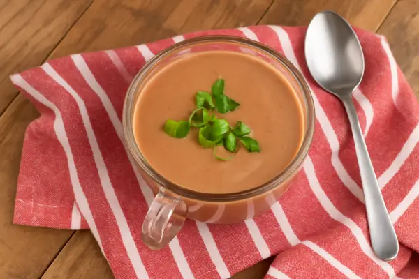 caldo de feijão vegano